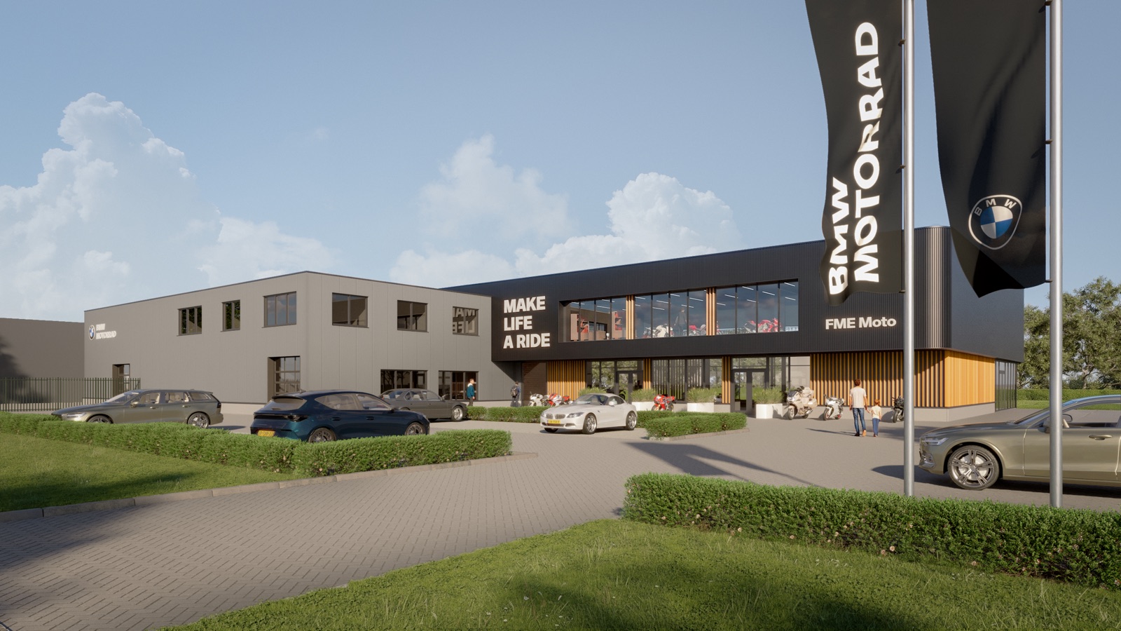 Impressie van ons nieuwe pand in Drachten