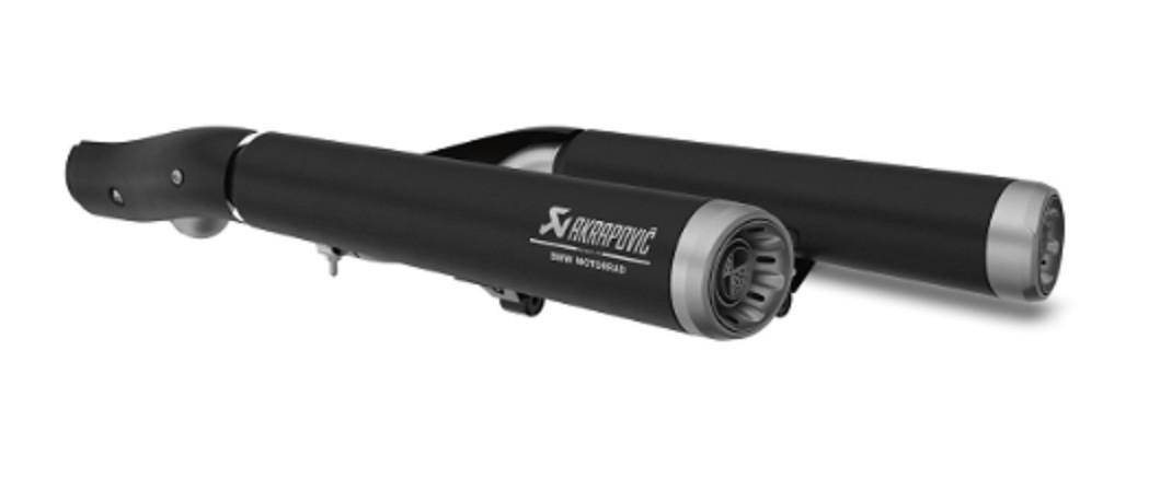 BMW Set sporteinddemper zwart Akrapovic
