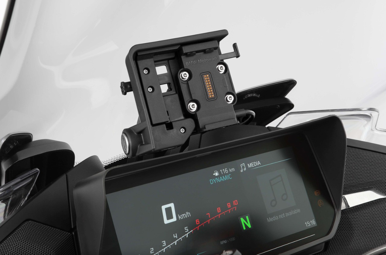 Wunderlich GPS houder voor Original Navigator - zwart