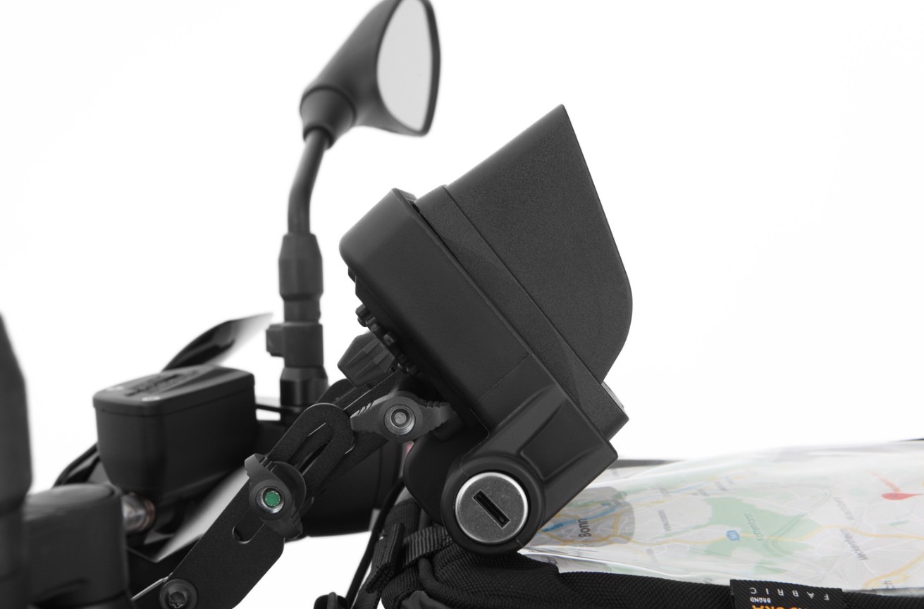 Wunderlich aanpassing voor originele GPS houder - zwart foto 5