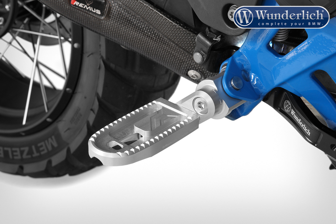 Wunderlich EVO1 adapter 23mm-zilver-paar
