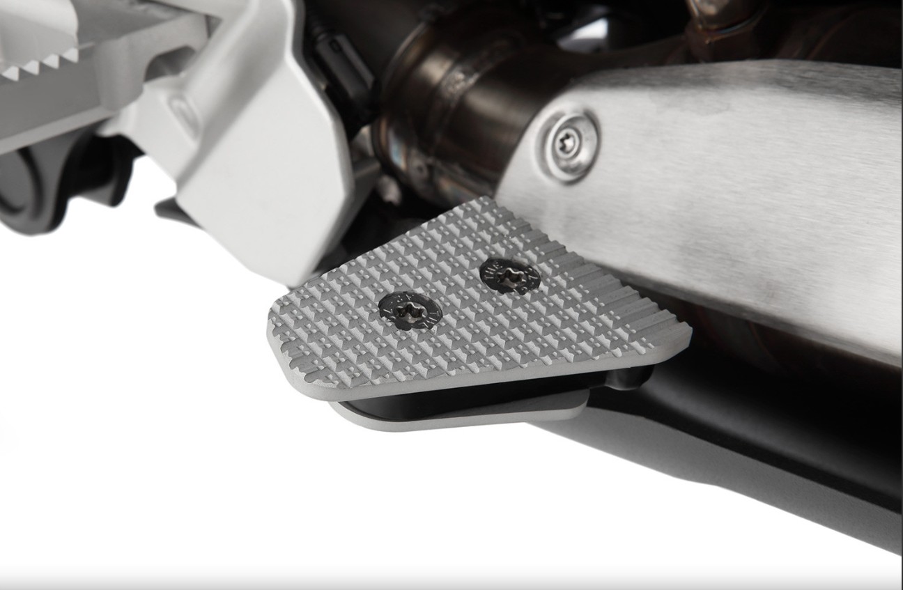 Wunderlich F 750/850 Rempedaal vergroting zilver