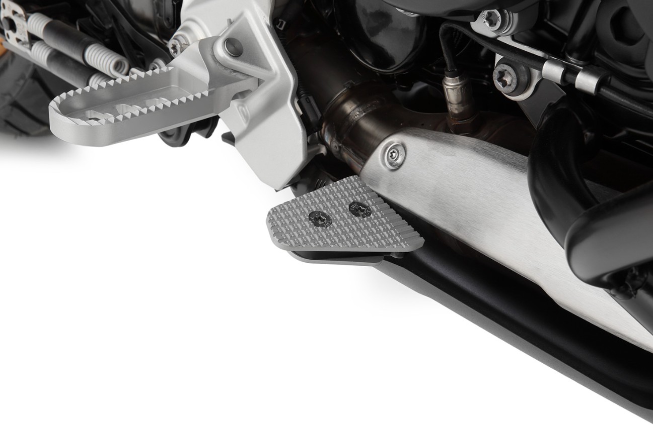 Wunderlich F 750/850 Rempedaal vergroting zilver foto 2