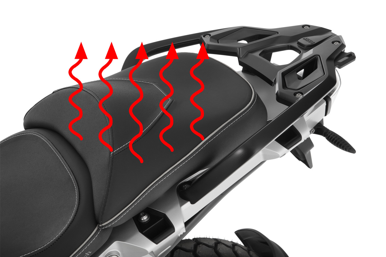 Wunderlich R 1250 GS /GSA Buddy bijrijder »AKTIVKOMFORT« verwarmd Smart Plug & Play