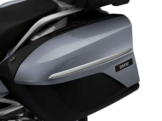 BMW Chromen strip zijkoffer (links)