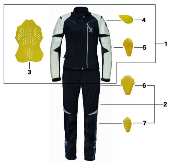 BMW Broek Xride  GTX - Dames foto 7